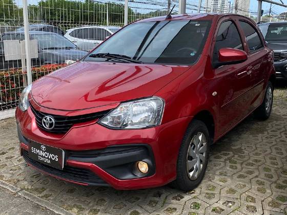 TOYOTA ETIOS 1.3 X 16V FLEX 4P AUTOMÁTICO